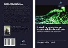 Bookcover of Lineair programmeren engevoeligheidsmetingen