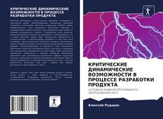 КРИТИЧЕСКИЕ ДИНАМИЧЕСКИЕ ВОЗМОЖНОСТИ В ПРОЦЕССЕ РАЗРАБОТКИ ПРОДУКТА kitap kapağı