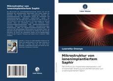 Обложка Mikrostruktur von ionenimplantiertem Saphir