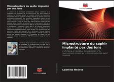 Buchcover von Microstructure du saphir implanté par des ions