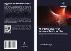 Portada del libro de Microstructuur van geïmplanteerd saffier