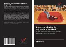 Bookcover of Płynność słuchania i czytania w języku L2