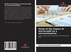 Borítókép a  Study of the impact of microcredit on a microenterprise - hoz