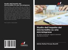 Bookcover of Studio dell'impatto del microcredito su una microimpresa