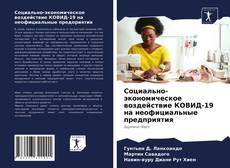 Portada del libro de Социально-экономическое воздействие КОВИД-19 на неофициальные предприятия