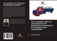 Bookcover of Une transition dans la citoyenneté de la Slovaquie communiste à la Slovaquie post-communiste