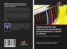 Buchcover von Miglioramento dei processi di verniciatura automobilistica e lavori in ottone