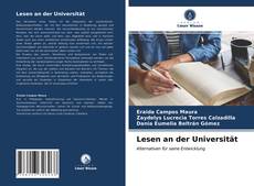 Buchcover von Lesen an der Universität