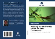 Capa do livro de Messung der Effektivität von E-Learning-Programmen 