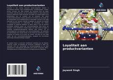 Capa do livro de Loyaliteit aan productvarianten 