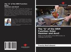 The "G" of the HRM Function: Enter Hammer and Anvil kitap kapağı