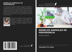 Buchcover von MODELOS ANIMALES EN PERIODONCIA