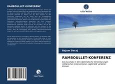 Borítókép a  RAMBOULLET-KONFERENZ - hoz