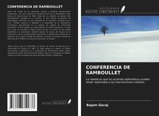 Buchcover von CONFERENCIA DE RAMBOULLET