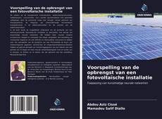 Bookcover of Voorspelling van de opbrengst van een fotovoltaïsche installatie