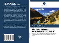 INSTITUTIONELLE FÄHIGKEITSBEWERTUNG kitap kapağı