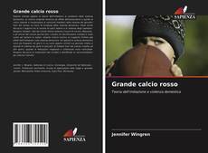 Grande calcio rosso kitap kapağı