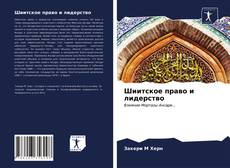 Buchcover von Шиитское право и лидерство