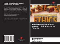 Portada del libro de Ethical considerations around clinical trials in Tunisia