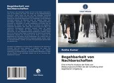 Bookcover of Begehbarkeit von Nachbarschaften