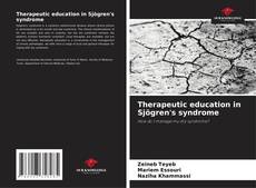 Copertina di Therapeutic education in Sjögren's syndrome