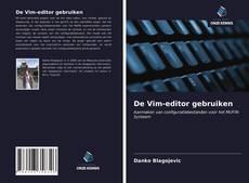 Bookcover of De Vim-editor gebruiken