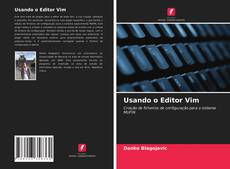 Capa do livro de Usando o Editor Vim 