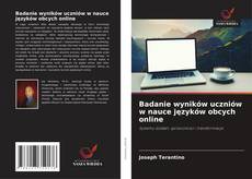 Portada del libro de Badanie wyników uczniów w nauce języków obcych online