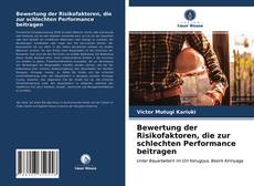 Couverture de Bewertung der Risikofaktoren, die zur schlechten Performance beitragen