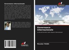 Copertina di Governance internazionale