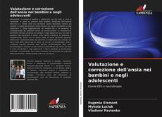 Valutazione e correzione dell'ansia nei bambini e negli adolescenti kitap kapağı