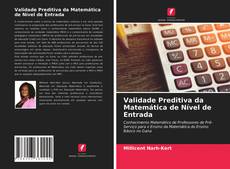 Обложка Validade Preditiva da Matemática de Nível de Entrada