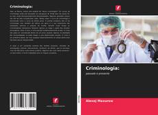 Criminologia: kitap kapağı