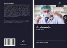 Criminologie: kitap kapağı