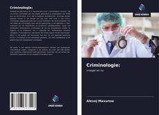 Portada del libro de Criminologie: