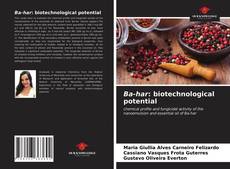 Ba-har: biotechnological potential kitap kapağı