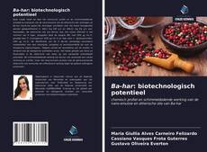 Portada del libro de Ba-har: biotechnologisch potentieel