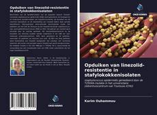 Portada del libro de Opduiken van linezolid-resistentie in stafylokokkenisolaten