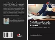 Обложка Analisi linguistica delle innovazioni nell'uso dei marcatori