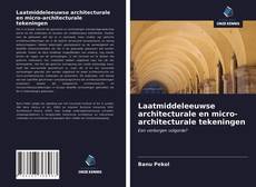 Bookcover of Laatmiddeleeuwse architecturale en micro-architecturale tekeningen