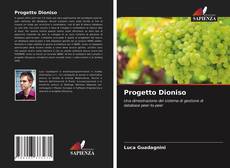 Progetto Dioniso kitap kapağı