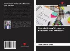 Обложка Translation of Proverbs: Problems and Methods