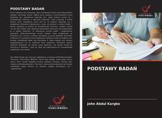 Bookcover of PODSTAWY BADAŃ