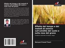 Couverture de Effetto del tempo e dei metodi di semina sull'umidità del suolo e sulla resa del grano