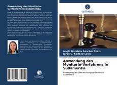 Buchcover von Anwendung des Monitorio-Verfahrens in Südamerika
