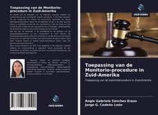 Bookcover of Toepassing van de Monitorio-procedure in Zuid-Amerika