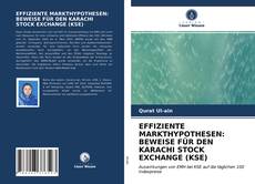 Portada del libro de EFFIZIENTE MARKTHYPOTHESEN: BEWEISE FÜR DEN KARACHI STOCK EXCHANGE (KSE)