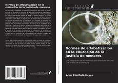 Buchcover von Normas de alfabetización en la educación de la justicia de menores
