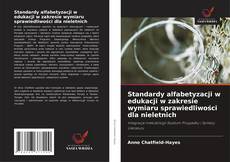 Buchcover von Standardy alfabetyzacji w edukacji w zakresie wymiaru sprawiedliwości dla nieletnich