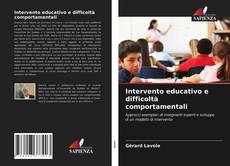 Portada del libro de Intervento educativo e difficoltà comportamentali